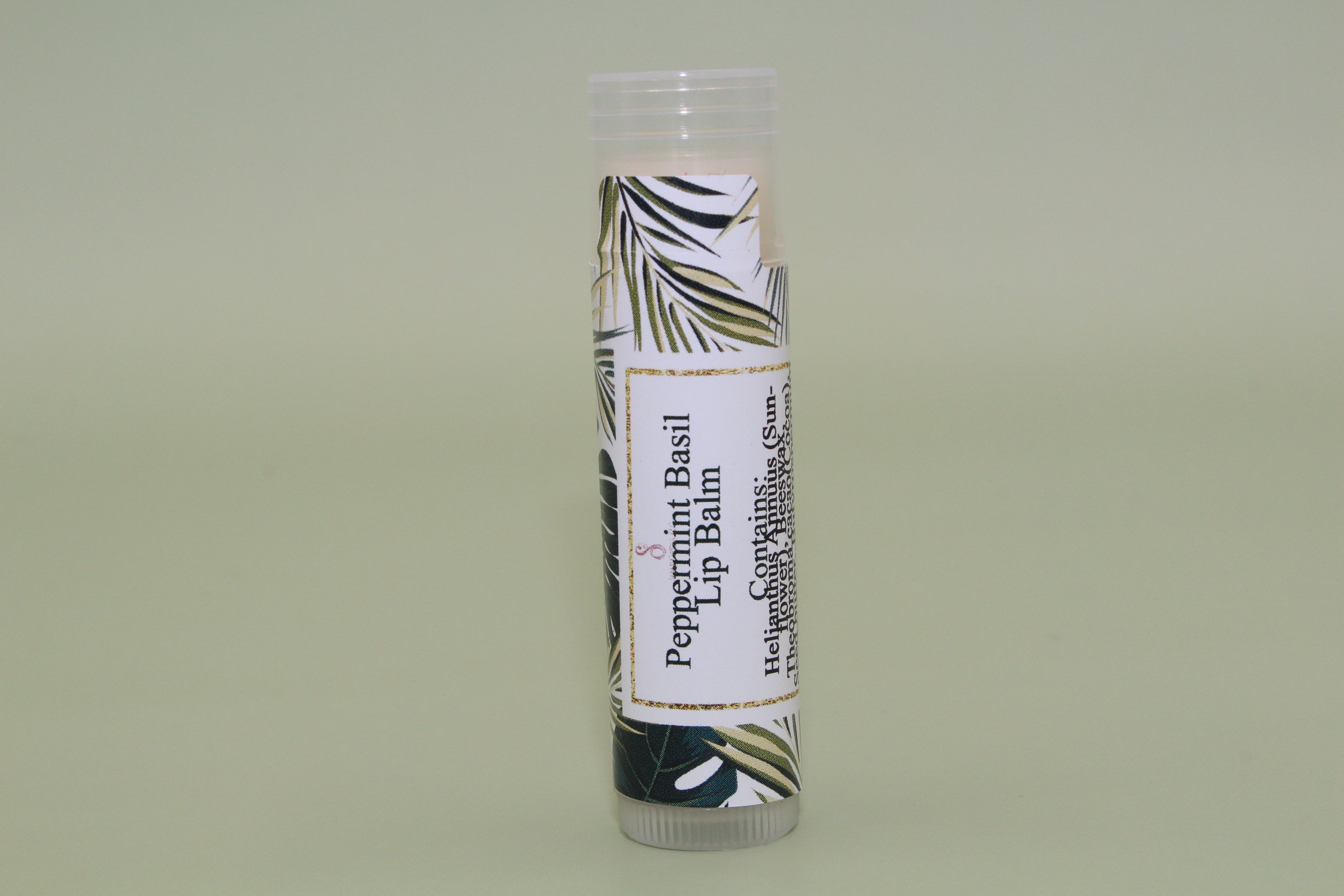 Peppermint Basil Lip Balm
