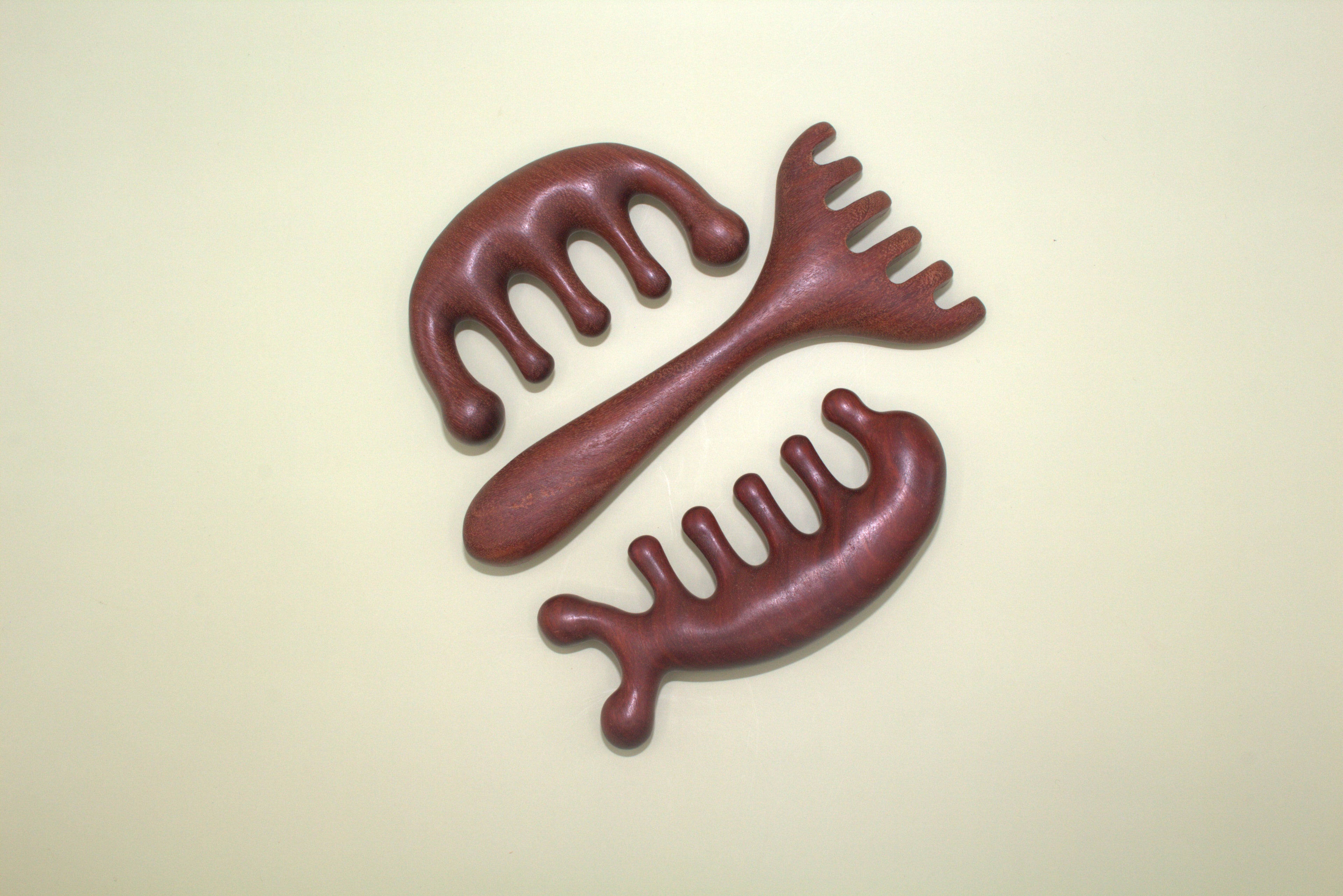 Wooden Scalp Stimulating Massage Comb